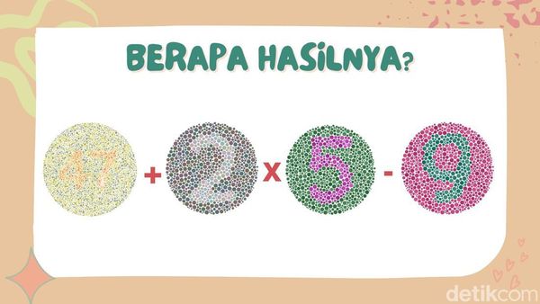 Tes Buta Warna Ini Cuma Buat yang Pandai Berhitung, Mau Cobain?