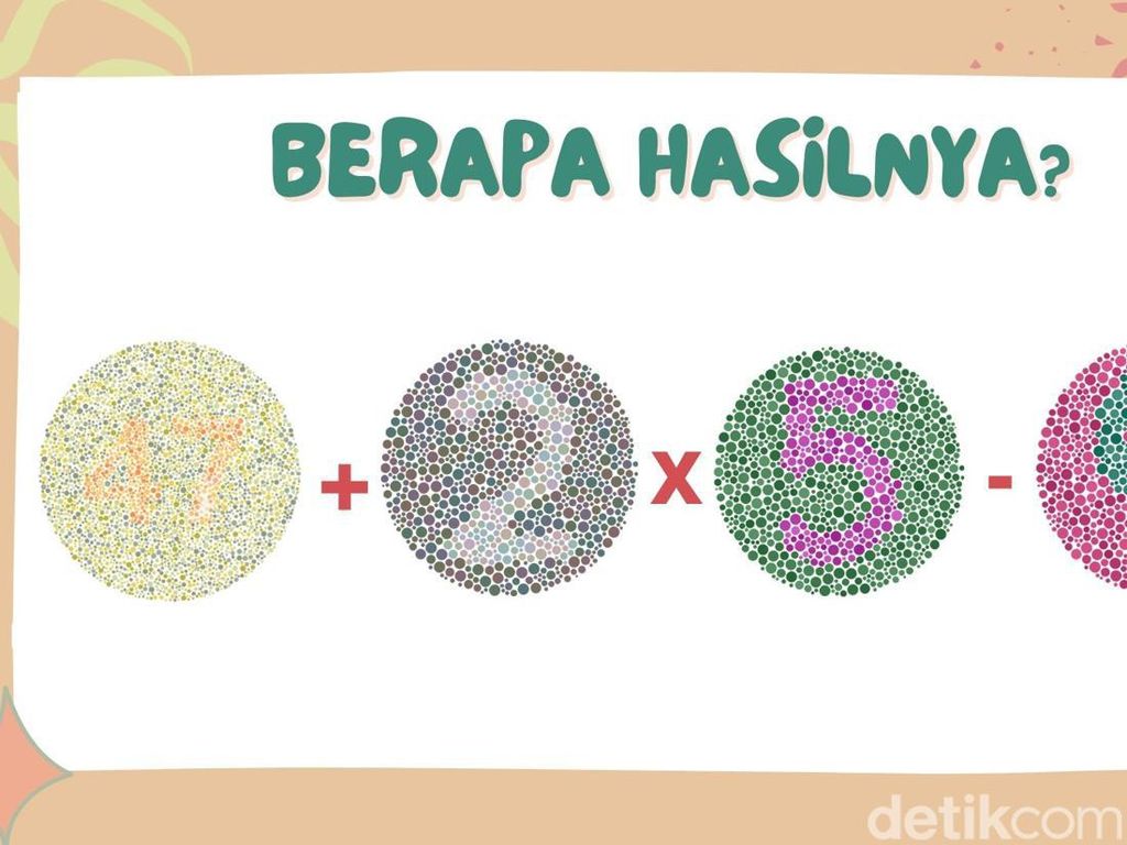 Tes Buta Warna Ini Cuma Buat yang Pandai Berhitung, Mau Cobain? Tes Buta Warna Ini Cuma Buat yang Pandai Berhitung, Mau Cobain?
