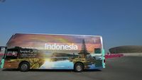 Foto: Iklan Pariwisata Indonesia Meriahkan Piala Dunia 2022 di Qatar