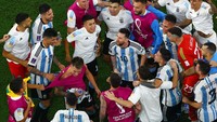 Dengan kemenangan ini, Argentina akan bertemu Belanda pada babak perempatfinal Piala Dunia 2022. Reuters/Fabrizio Bensch.