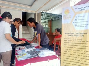 Produk Belasan UMKM Penyandang Disabilitas Mejeng di Graha Nawasena Produk Belasan UMKM Penyandang Disabilitas Mejeng di Graha Nawasena