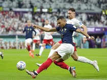 Mbappe Bawa Prancis Ungguli Polandia 2-0