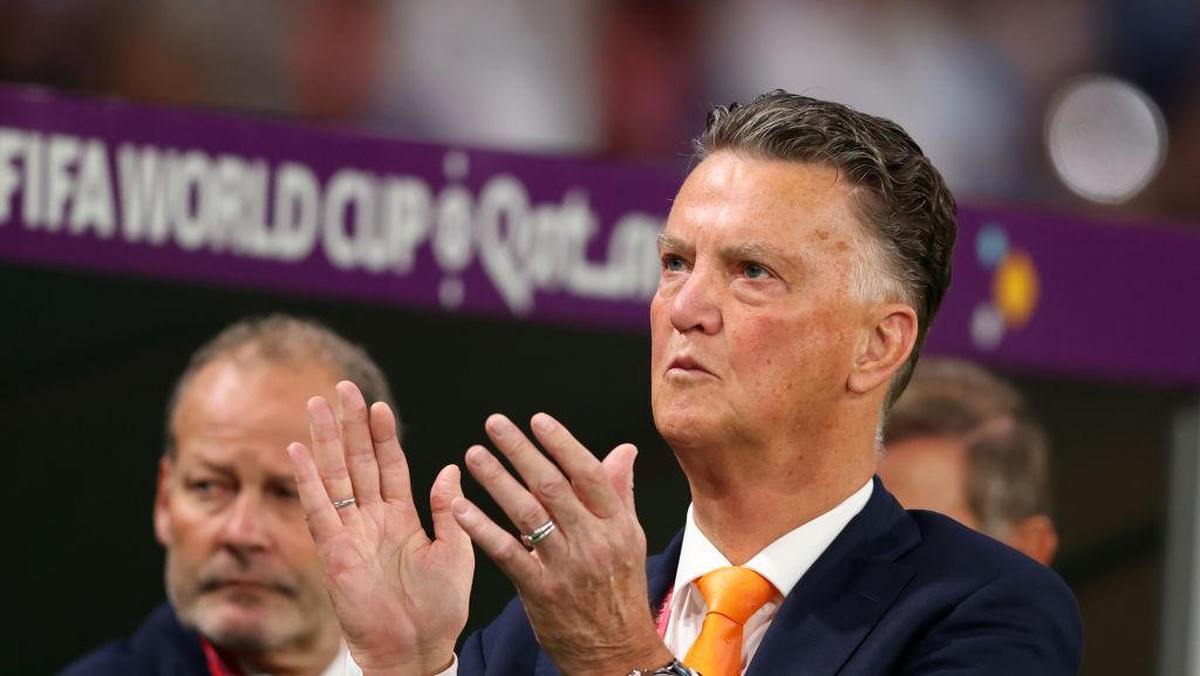 Louis van Gaal yakin Belanda berpeluang juara Piala Dunia 2022 (Corbis via Getty Images/Stefan Matzke - sampics)