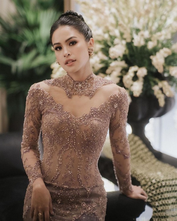 Maudy Ayunda/ Foto: Instagram/maudyayunda Maudy Ayunda di acara rangkaian pernikahan Amanda Khairunnisa