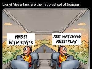 Meme Sanjungan Netizen untuk Messi Usai Argentina Singkirkan Australia