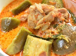 Resep Sayur Gurih Terong dan Ayam yang Pedas Berempah Kuahnya