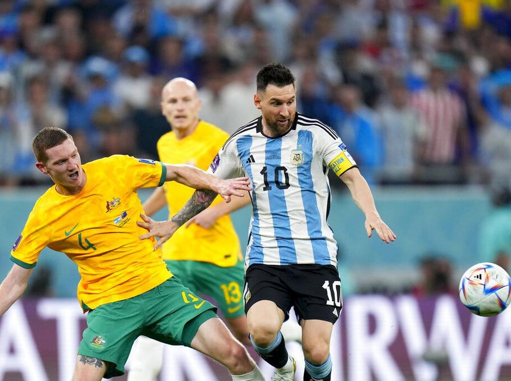 Argentina Vs Australia: Menang 2-1, Albiceleste ke Perempatfinal