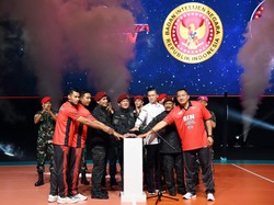 BIN Bentuk Tim Olahraga Bola Voli Putra-Putri