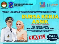 Ayo Rek Serbu Bursa Kerja Surabaya, Ada 1.318 Lowongan Pekerjaan Lho