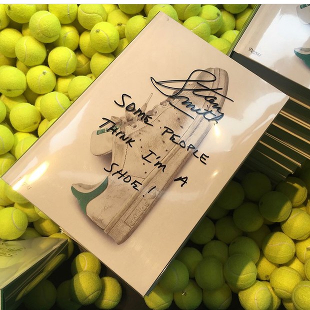 Foto: instagram.com/stansmithonline Buku karya Stan Smith, Some People Think I'm A Shoe/