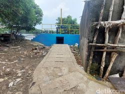Begini Hasil Pembangunan Got Antibanjir di Pondok Bambu, Duren Sawit