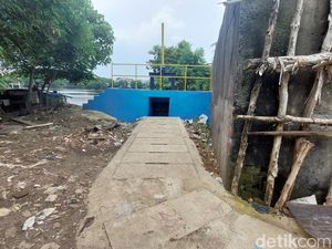Begini Hasil Pembangunan Got Antibanjir di Pondok Bambu, Duren Sawit Begini Hasil Pembangunan Got Antibanjir di Pondok Bambu, Duren Sawit