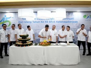 Semangat BPJS Ketenagakerjaan Sejahterakan Pekerja RI di Usia Ke-45