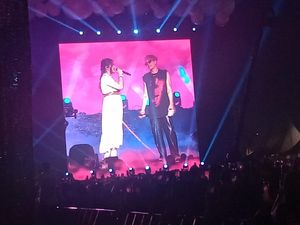 Stephanie Poetri Duet Bareng Jackson Wang Bawakan I Love You 3000 Stephanie Poetri Duet Bareng Jackson Wang Bawakan I Love You 3000