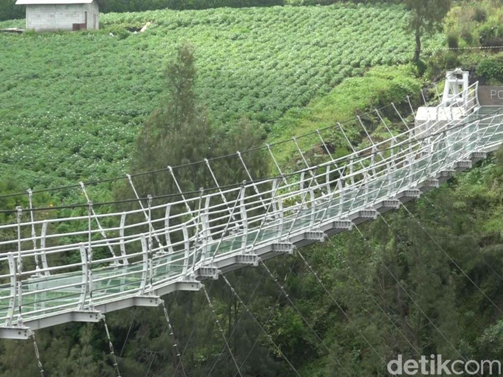 Jembatan Kaca Bromo Tuntas Dibangun, Jadi Destinasi Wisata Baru