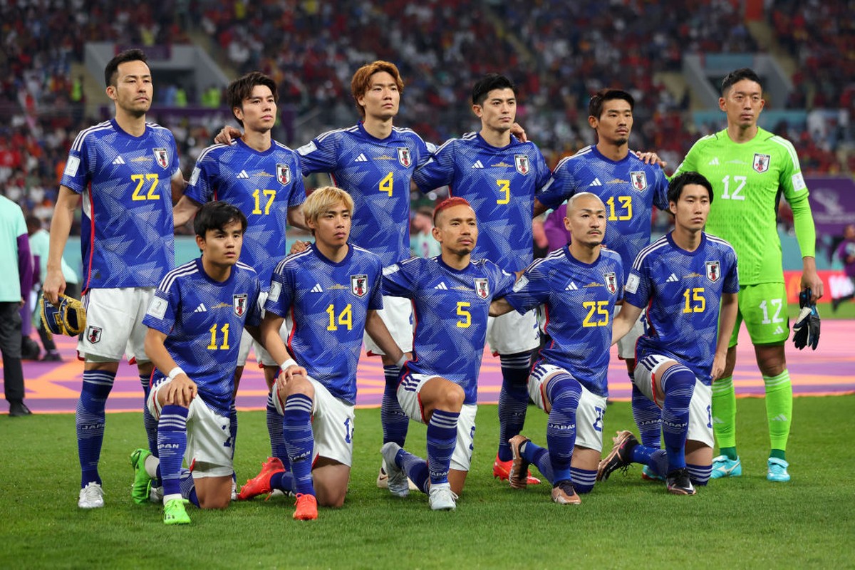 Jepang bertanding selayaknya Samurai lawan Kroasia (Foto: Getty Images/Marc Atkins)