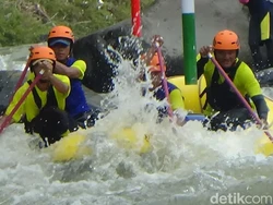 Serunya Kejurnas Arung Jeram di Songa Adventure Probolinggo