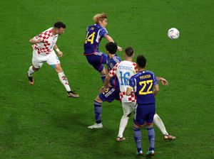 Perisic Cetak Gol, Kroasia Samakan Kedudukan dengan Jepang