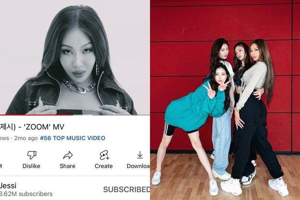 Lagu 'ZOOM' milik JESSI yang viral langsung menaiki views di YouTube, dan JESSI juga melakukan dance challenge dengan ITZY / Foto: instagram.com/jessicah_o Lagu 'ZOOM' milik JESSI yang viral langsung menaiki views di YouTube, dan ia juga melakukan dance challenge dengan ITZY / Foto: instagram.com/jessicah_o