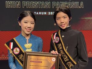 Mischka dan Devon Jadi Ikon Prestasi Pancasila 2022 Termuda
