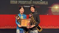 Potret Mischka dan Devon, Ikon Prestasi Pancasila 2022 Termuda