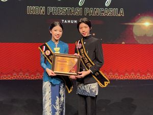 Potret Mischka dan Devon, Ikon Prestasi Pancasila 2022 Termuda