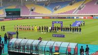 Liga 1 is Back! Potret Madura United Vs PSIS di Stadion Manahan Solo