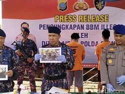 Polisi Tangkap Kapal Pemalsu BBM di Belawan, 3 Tersangka Diamankan