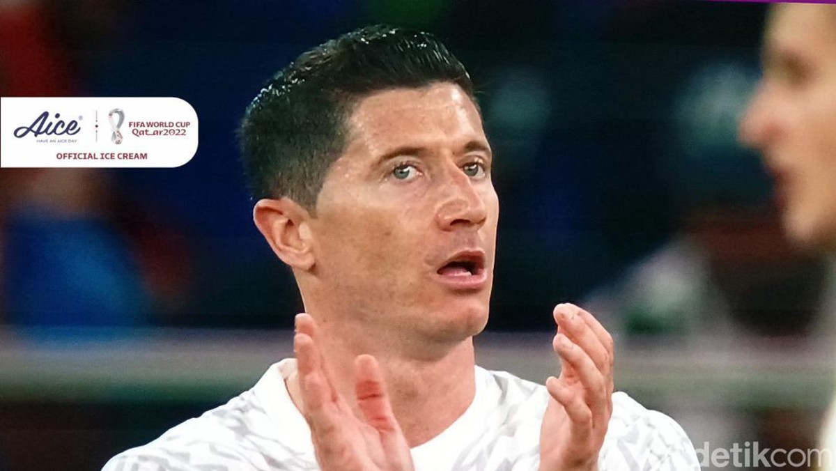 Robert Lewandowski. Foto: Lucas Aditya/detikSport