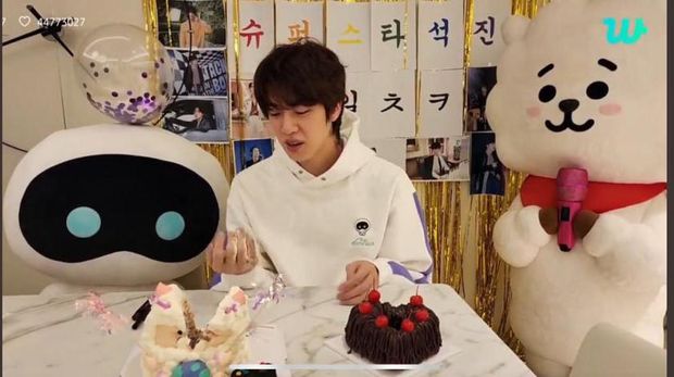 Siaran langsung Jin BTS