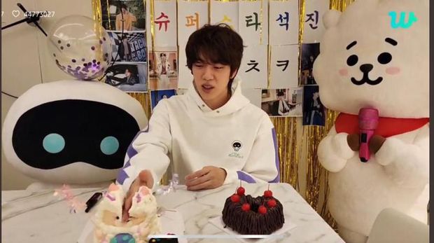 Siaran langsung Jin BTS