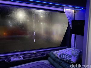 Foto Suite Class Bus Kalingga Jaya, Pesaing Berat Luxury Kereta
