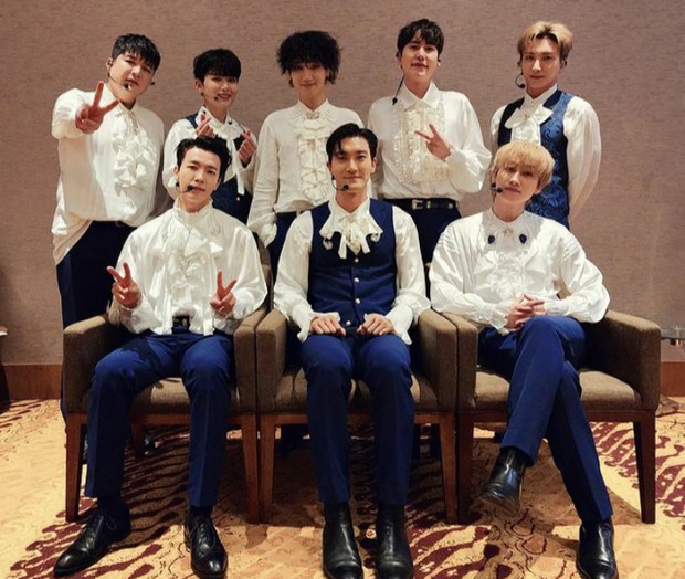 Super Junior konser di Indonesia/Foro: instagram.com/superjunior Konser Superjunior di Jakarta pada September 2022.