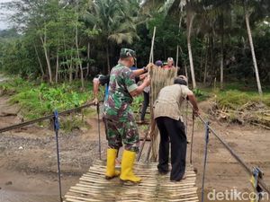 171 Warga Ciamis Sempat Terisolasi Sebulan gegara Jembatan Ambruk