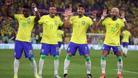 Brasil Berbunga-bunga ke Perempatfinal!