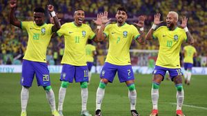 Brasil Berbunga-bunga ke Perempatfinal!