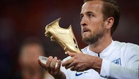 Pada perhelatan Piala Dunia 2018, giliran Harry Kane dari Inggris yang memboyong Sepatu Emas. Ia berhasil meraih 6 gol selama pertandingan di Piala Dunia 2018. (Quality Sport Images/Getty Images)