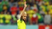 Dengan kemenangan ini, Neymar dkk akan menghadapi Kroasia di perempatfinal Piala Dunia 2022. Reuters/Kim Hong-Ji.