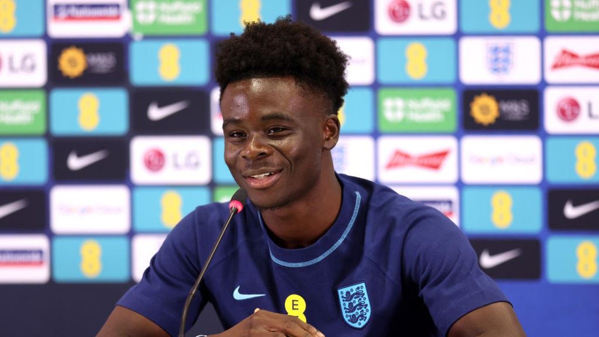 Bukayo Saka. Foto: Getty Images/Alex Pantling