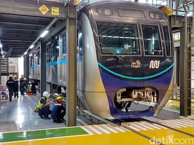 Intip Jeroan Depo MRT Lebak Bulus, Bengkel Perbaikan dan Perawatan