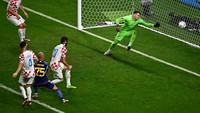 Jepang unggul lewat Daizen Maeda. Berawal dari crossing di sisi kiri yang dilepaskan Ritsu Doan, bola disundul Maya Yoshida ke depan gawang kosong dan disontek Maeda untuk mengubah skor jadi 1-0. Hingga turun minum, skor tersebut bertahan untuk keunggulan Jepang.