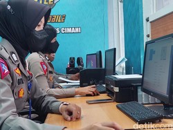 Polisi Dibekali Gadget Sasar Pelanggar Lalin di Cimahi-KBB