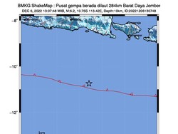 Ada 5 Gempa Susulan di Jember Usai Gempa M 6, Kekuatannya Melemah