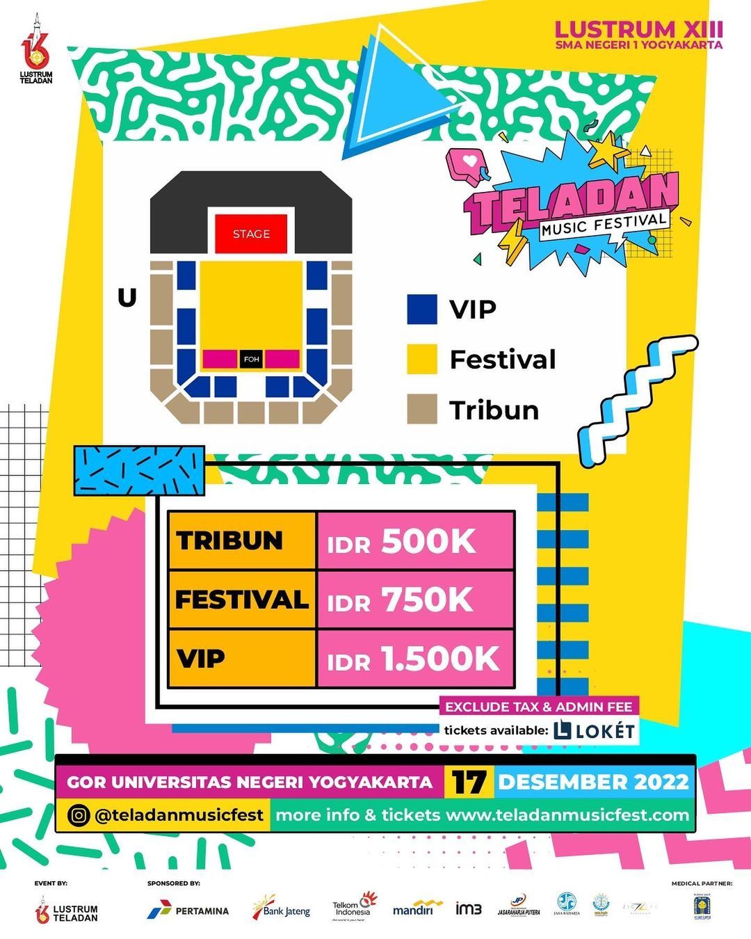 Harga Tiket Teladan Music Festival 2022