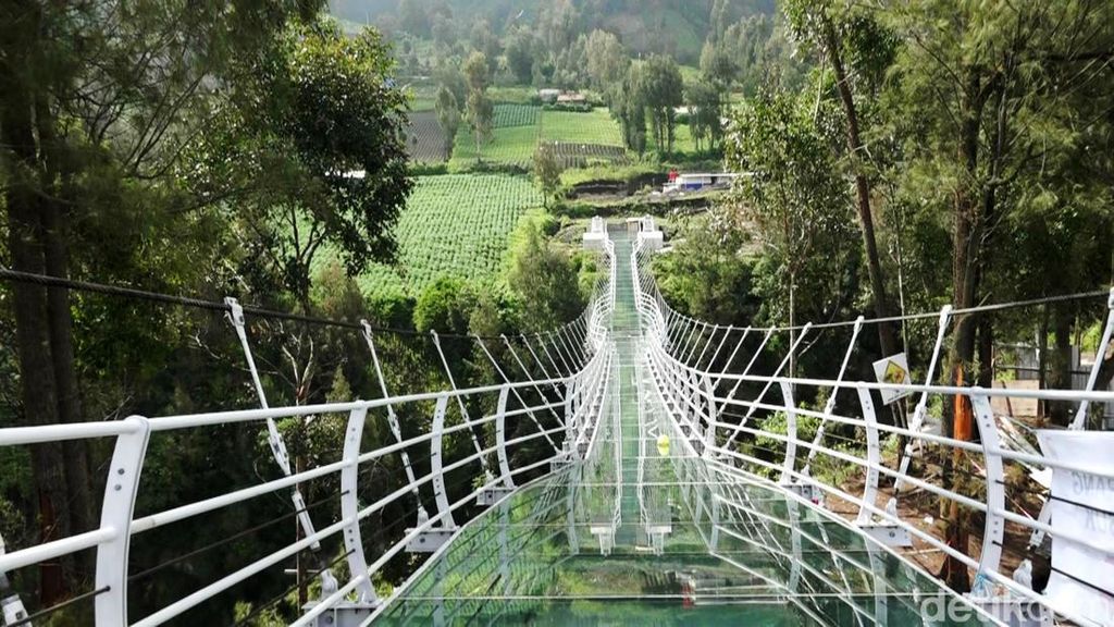 Penampakan Jembatan Kaca Bromo, Wisata Baru Uji Adrenalin
