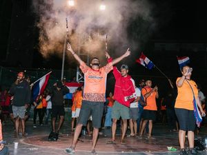 Timnas Belanda Dapat Dukungan Luar Biasa dari Jayapura