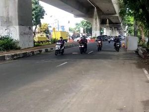 Lubang Mirip Sumur di Jl Sholis Bogor Selesai Diperbaiki