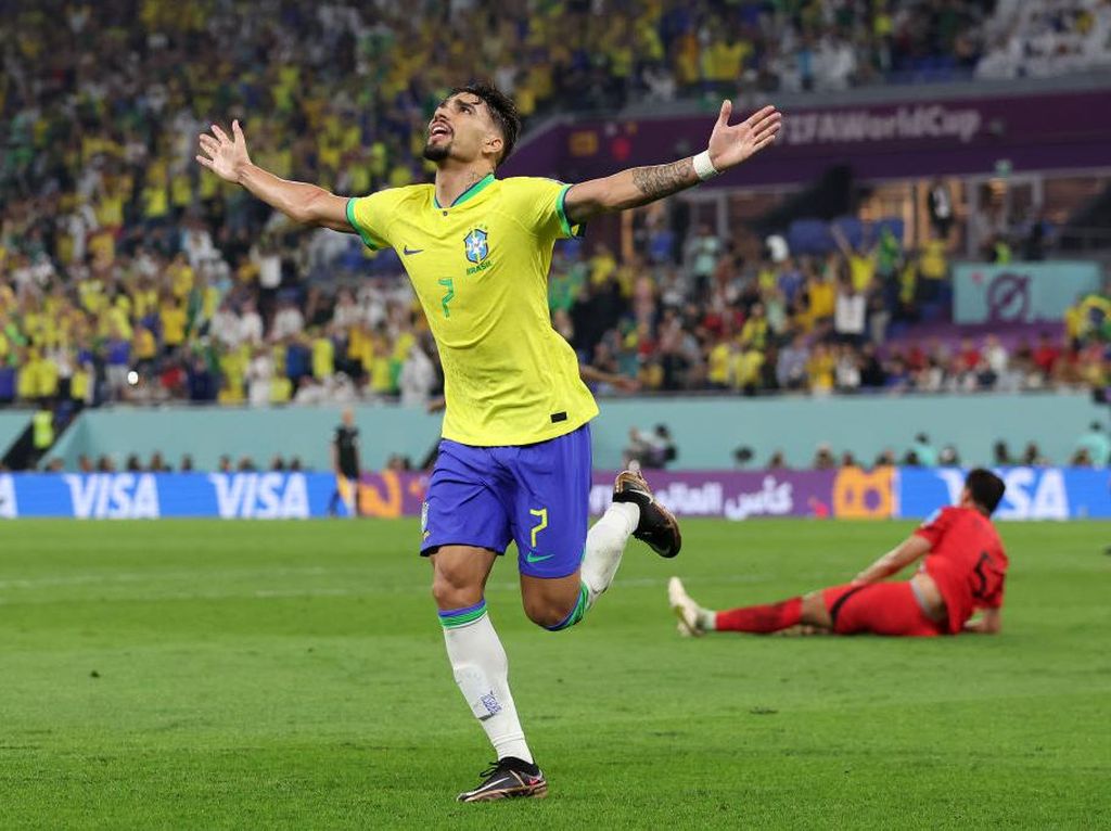 Brasil Ngamuk, Paqueta Bawa Selecao Ungguli Korea 4-0 Brasil Ngamuk, Paqueta Bawa Selecao Ungguli Korea 4-0