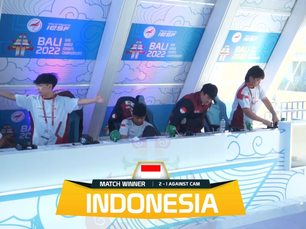 Kalahkan Kamboja, Indonesia Masuk Final IESF Bali 2022 Mobile Legends