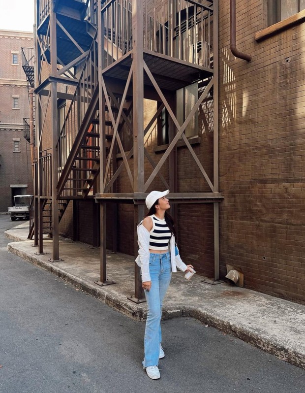 Outfit Nonton Konser ala Beby Tsabina/Foto: Instagram.com/bebytsabina